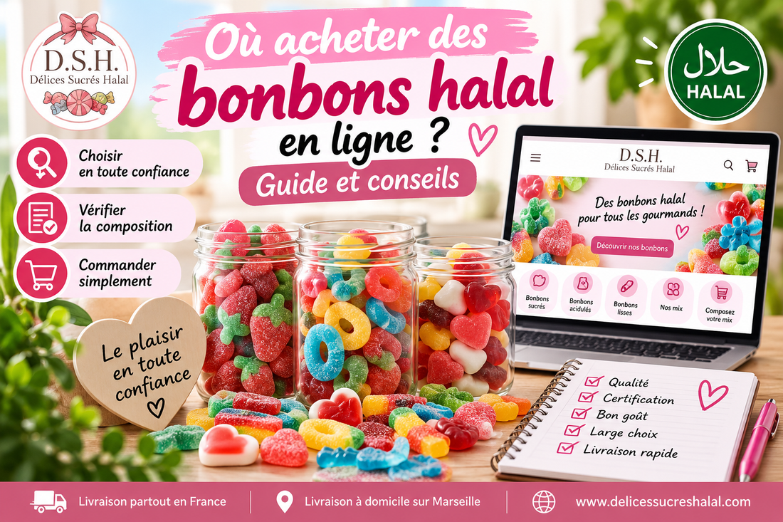 Où acheter des bonbons halal en ligne ? Guide et conseils
