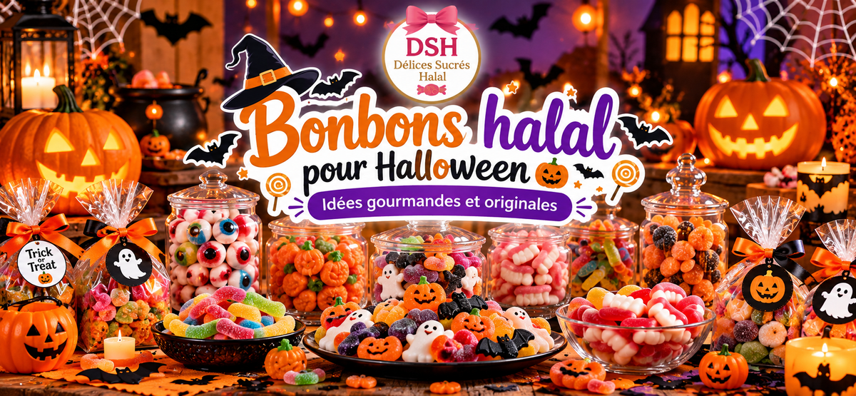 Bonbons halal pour Halloween : idées gourmandes et originales