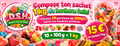 Compose ton sachet 1 kg de bonbons halal